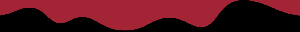 Red wavy line above a black background, resembling a stylized horizon.